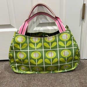 Orla Kiely purse tote used great condition VINYL